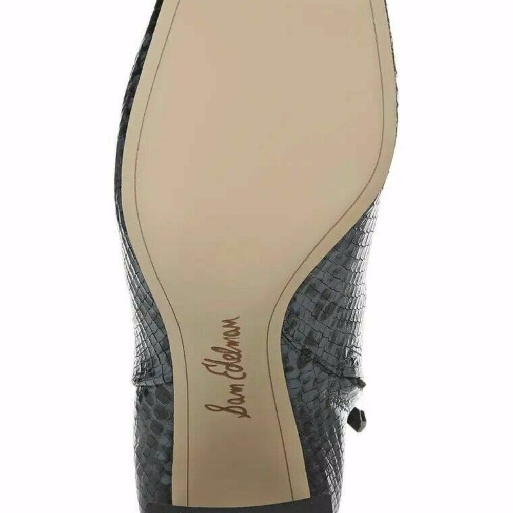 Sam Edelman Python Print Leather Booties,8 M,New,… - image 8